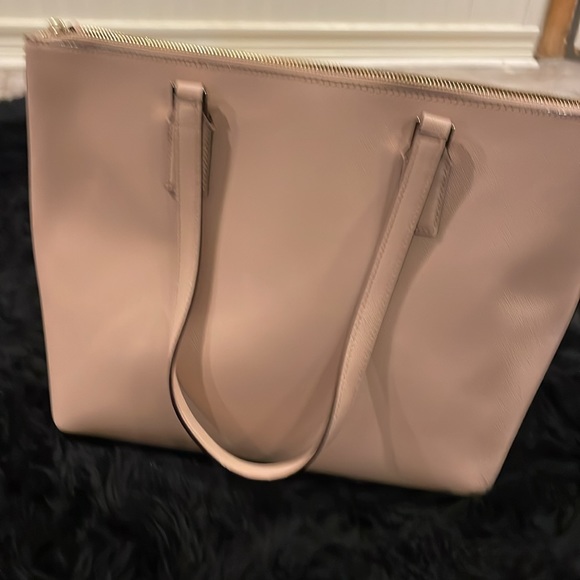 Kate Spade New York Rosy cheeks Schuyler Saffiano PVC Tote Bag - Picture 2 of 15